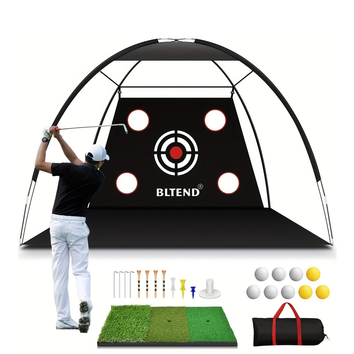 BLTEND brand Golf Net with Mat