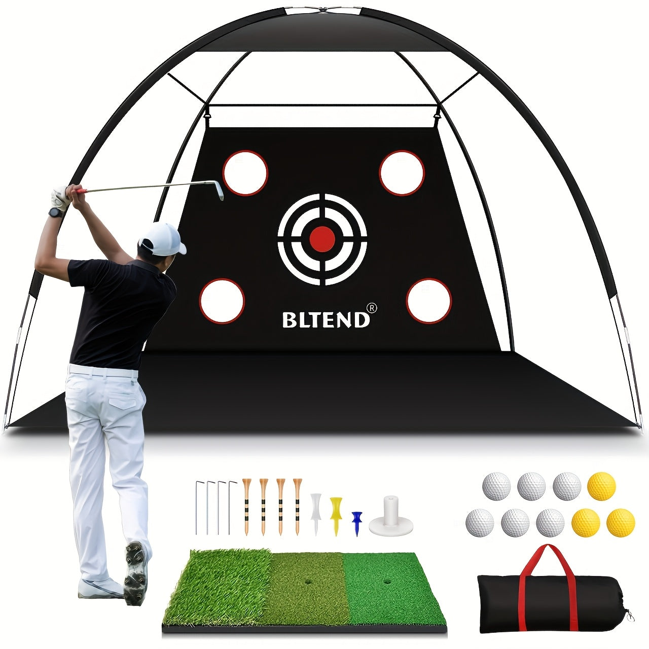 BLTEND brand Golf Net with Mat