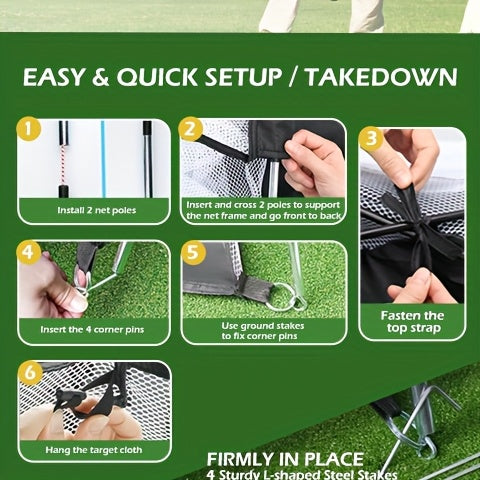 BLTEND brand Golf Net with Mat