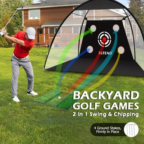 BLTEND brand Golf Net with Mat