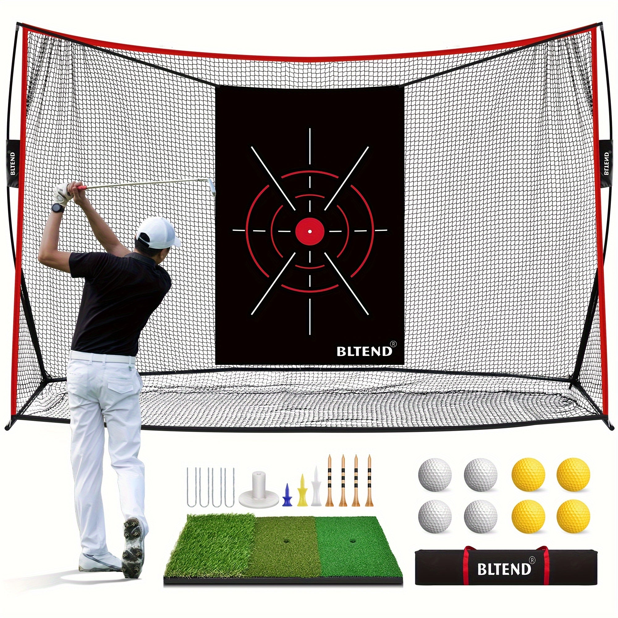 BLTEND brand Golf Net with Mat