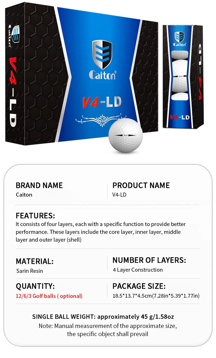 Caiton Pro Golf Tournament Balls