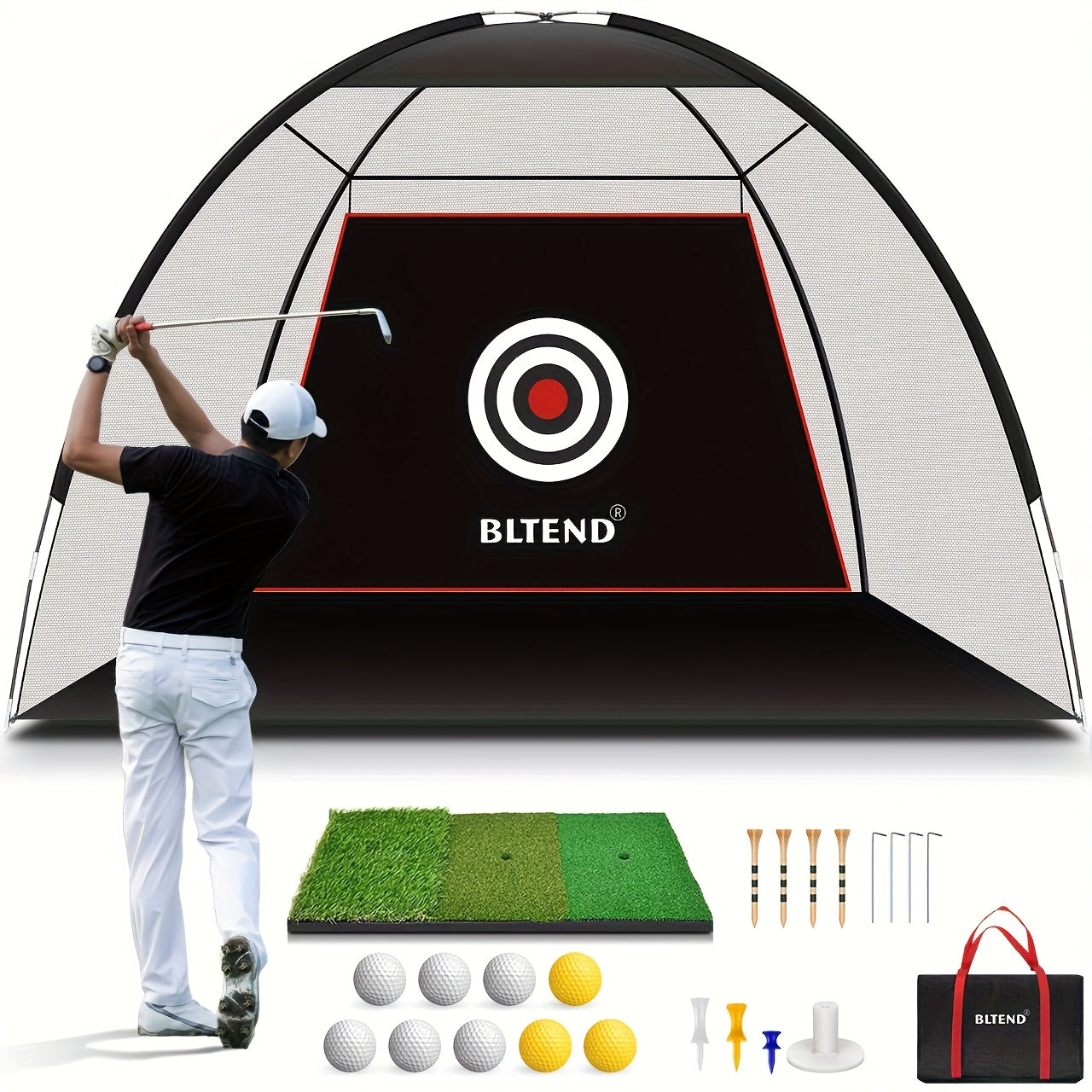 BLTEND brand Golf Net with Mat