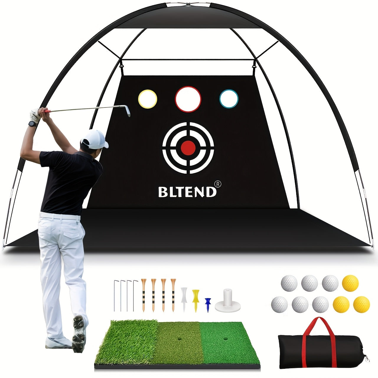 BLTEND brand Golf Net with Mat